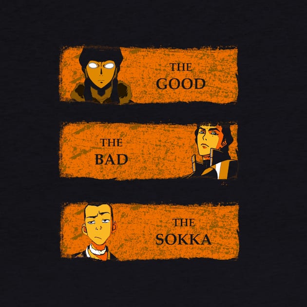 The Good, The Bad, The Sokka by Blinxs